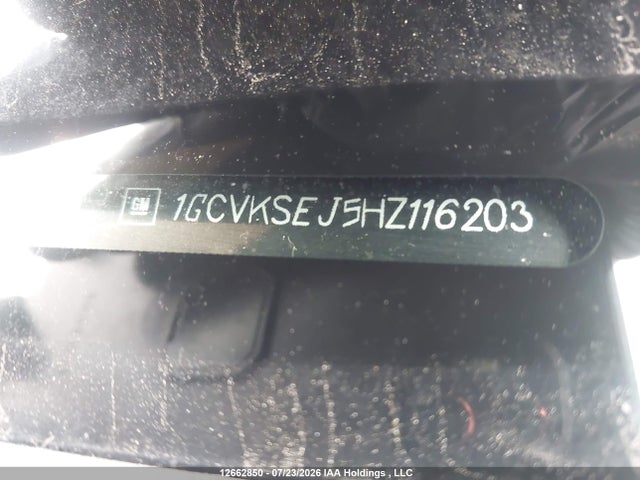 Aukcja sprzedaży 2017 Chevrolet Silverado 1500 Ltz, vin: 1GCVKSEJ5HZ116203, numer aukcji: 12662850