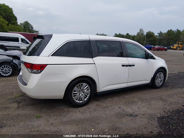 2014 Honda Odyssey Lx მანქანა იყიდება აუქციონზე, vin: 5FNRL5H26EB506023, აუქციონის ნომერი: 12662869
