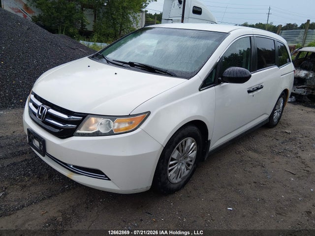 2014 Honda Odyssey Lx მანქანა იყიდება აუქციონზე, vin: 5FNRL5H26EB506023, აუქციონის ნომერი: 12662869