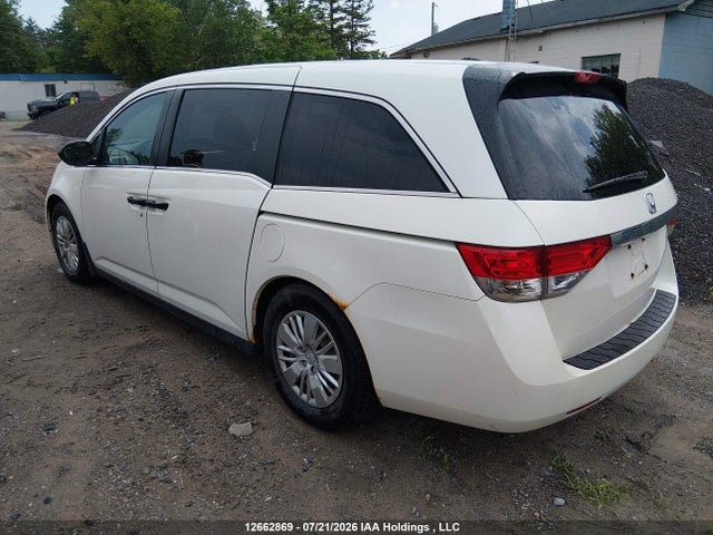 2014 Honda Odyssey Lx მანქანა იყიდება აუქციონზე, vin: 5FNRL5H26EB506023, აუქციონის ნომერი: 12662869
