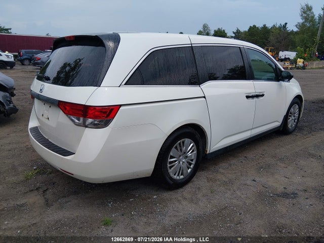 2014 Honda Odyssey Lx მანქანა იყიდება აუქციონზე, vin: 5FNRL5H26EB506023, აუქციონის ნომერი: 12662869