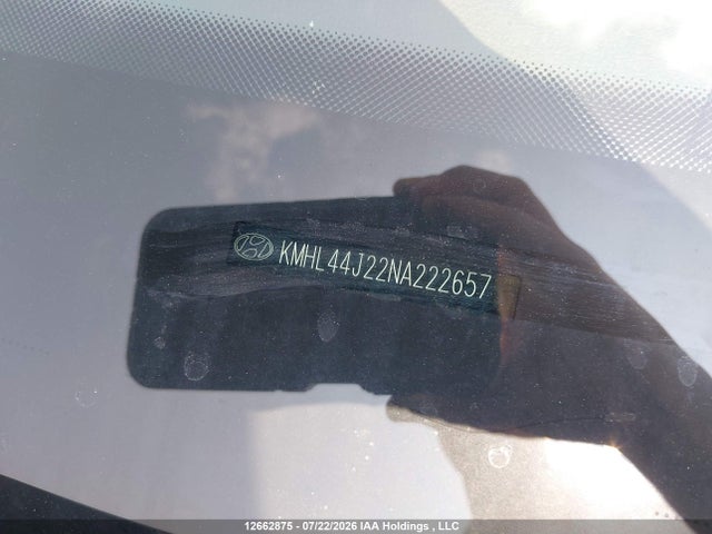 2022 Hyundai Sonata Sel Plus მანქანა იყიდება აუქციონზე, vin: KMHL44J22NA222657, აუქციონის ნომერი: 12662875