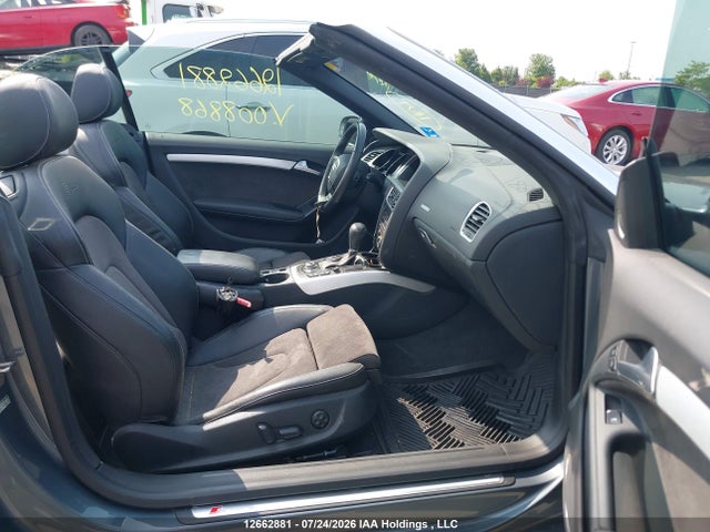 12662881 :رقم المزاد ، WAUWFBFH8CN008868 vin ، 2012 Audi A5 Premium Plus مزاد بيع