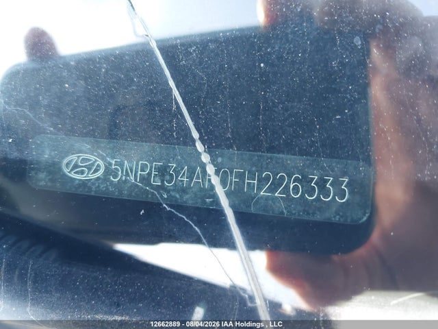 Продажа на аукционе авто 2015 Hyundai Sonata Sport/limited, vin: 5NPE34AF0FH226333, номер лота: 12662889