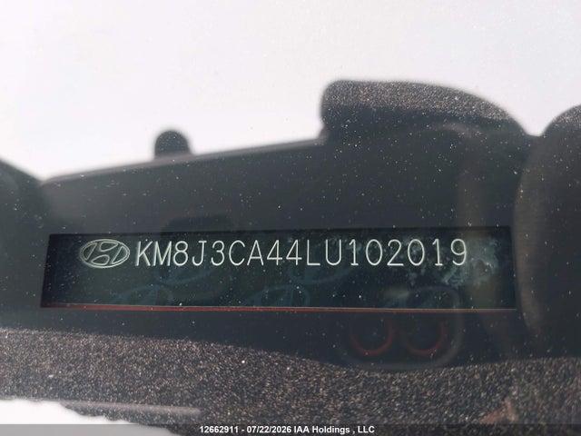 2020 Hyundai Tucson Limited/sel/sport/ultimate/value მანქანა იყიდება აუქციონზე, vin: KM8J3CA44LU102019, აუქციონის ნომერი: 12662911