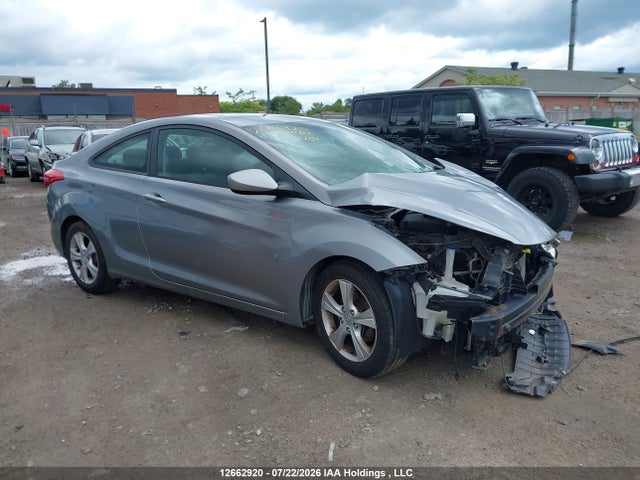 12662920 :رقم المزاد ، KMHDH6AE8DU011734 vin ، 2013 Hyundai Elantra Coupe Gs/se مزاد بيع
