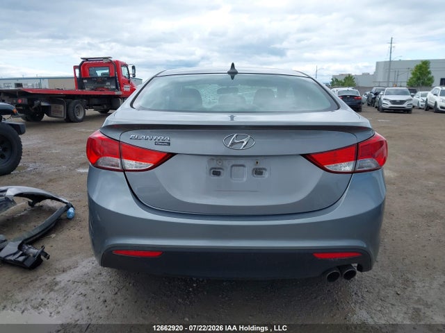 12662920 :رقم المزاد ، KMHDH6AE8DU011734 vin ، 2013 Hyundai Elantra Coupe Gs/se مزاد بيع