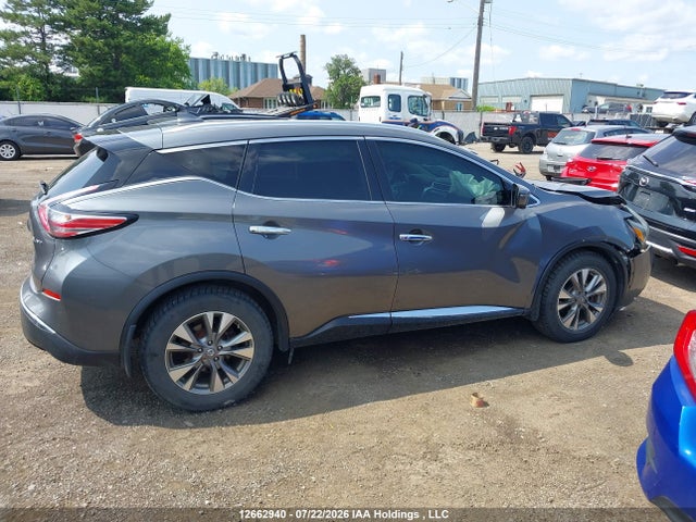 12662940 :رقم المزاد ، 5N1AZ2MH5JN179741 vin ، 2018 Nissan Murano S/sl/sv/platinum مزاد بيع
