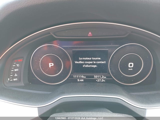 Продаж на аукціоні авто 2018 Audi Q7 Premium Plus, vin: WA1LAAF77JD022733, номер лоту: 12662965