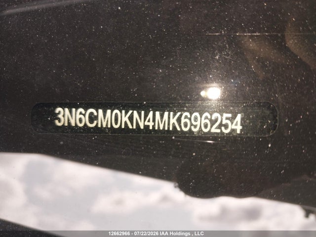 2021 Nissan Nv200 2.5s/2.5sv მანქანა იყიდება აუქციონზე, vin: 3N6CM0KN4MK696254, აუქციონის ნომერი: 12662966