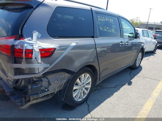 Aukcja sprzedaży 2017 Toyota Sienna Xle 7 Passenger, vin: 5TDDZ3DC4HS169640, numer aukcji: 12662984