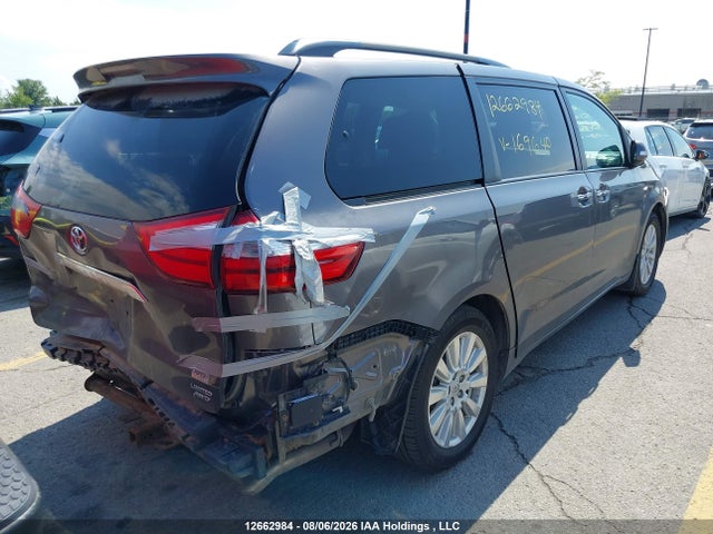 Aukcja sprzedaży 2017 Toyota Sienna Xle 7 Passenger, vin: 5TDDZ3DC4HS169640, numer aukcji: 12662984
