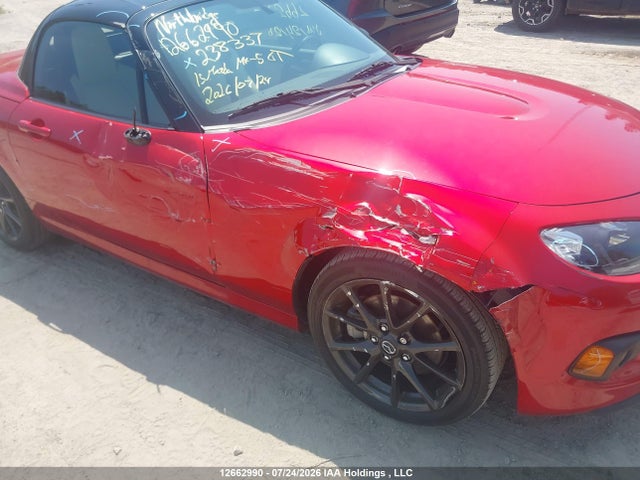 12662990 :رقم المزاد ، JM1NC2PF1F0238337 vin ، 2015 Mazda Mx-5 Gt مزاد بيع