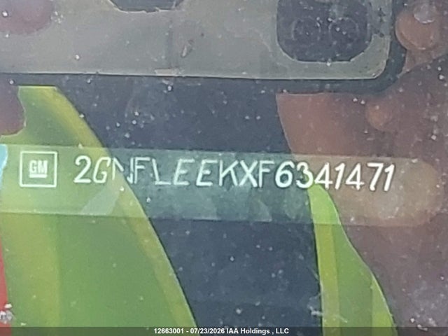 Chevrolet EQUINOX LS 2015 2GNFLEEKXF6341471 Image 16