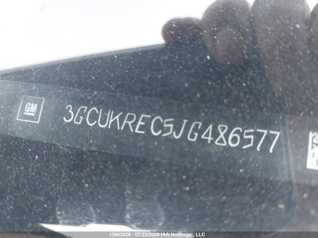 3GCUKREC5JG486577 Chevrolet Silverado K1500 Lt
