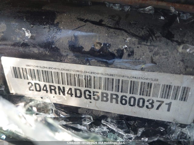 Aukcja sprzedaży 2011 Dodge Grand Caravan Express, vin: 2D4RN4DG5BR600371, numer aukcji: 12663029