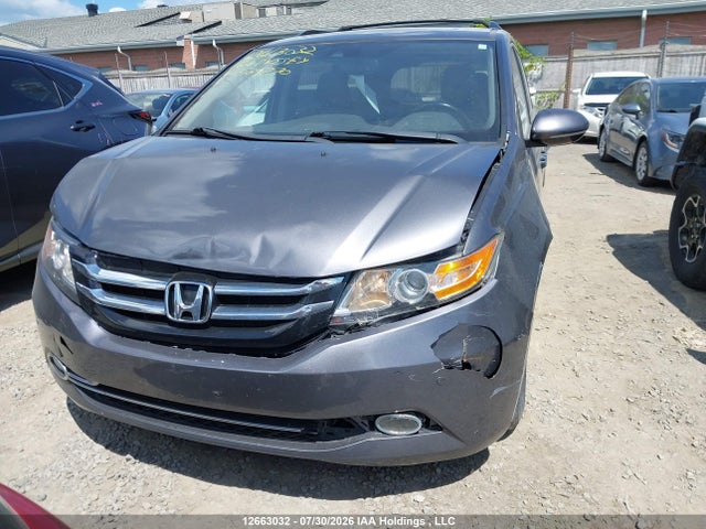 12663032 :رقم المزاد ، 5FNRL5H93GB509770 vin ، 2016 Honda Odyssey Touring مزاد بيع