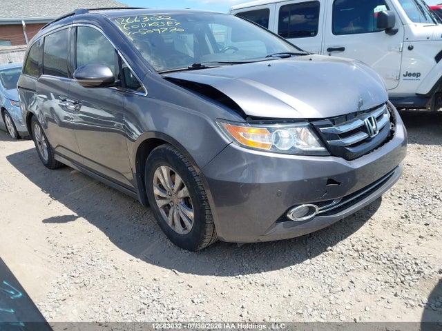 12663032 :رقم المزاد ، 5FNRL5H93GB509770 vin ، 2016 Honda Odyssey Touring مزاد بيع