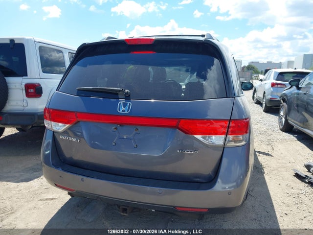12663032 :رقم المزاد ، 5FNRL5H93GB509770 vin ، 2016 Honda Odyssey Touring مزاد بيع