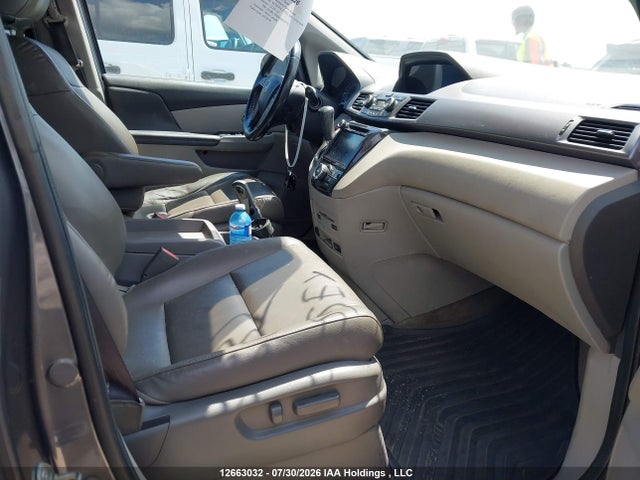 12663032 :رقم المزاد ، 5FNRL5H93GB509770 vin ، 2016 Honda Odyssey Touring مزاد بيع