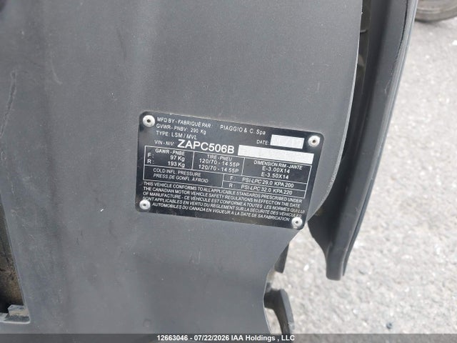 Piaggio Typhoon 50 2020 ZAPC506B8L4003389 Image 10