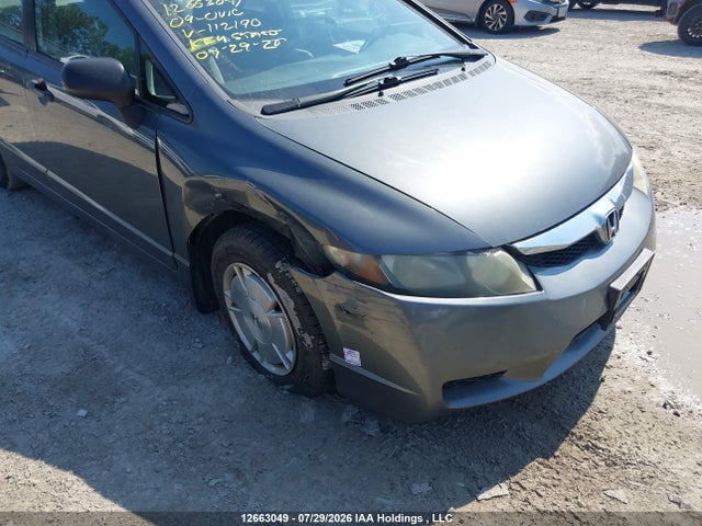 12663049 :رقم المزاد ، 2HGFA16469H112190 vin ، 2009 Honda Civic مزاد بيع