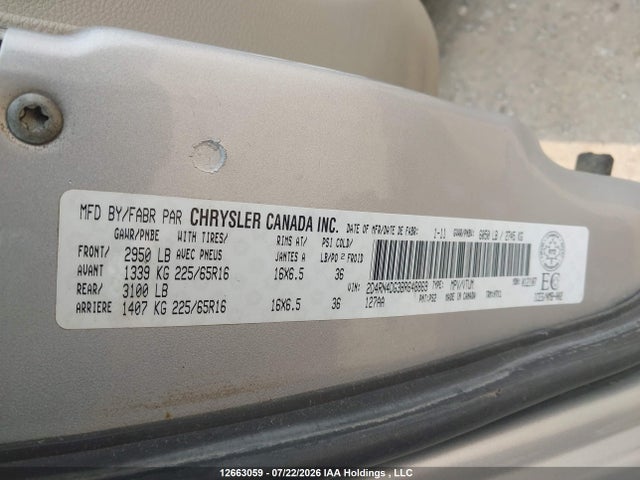Продаж на аукціоні авто 2011 Dodge Grand Caravan Express, vin: 2D4RN4DG3BR648869, номер лоту: 12663059