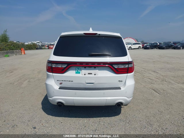 12663086 :رقم المزاد ، 1C4SDJCT5JC408938 vin ، 2018 Dodge Durango R/t مزاد بيع