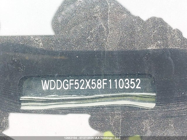 Auction sale of the 2008 Mercedes-benz C 230, vin: WDDGF52X58F110352, lot number: 12663104