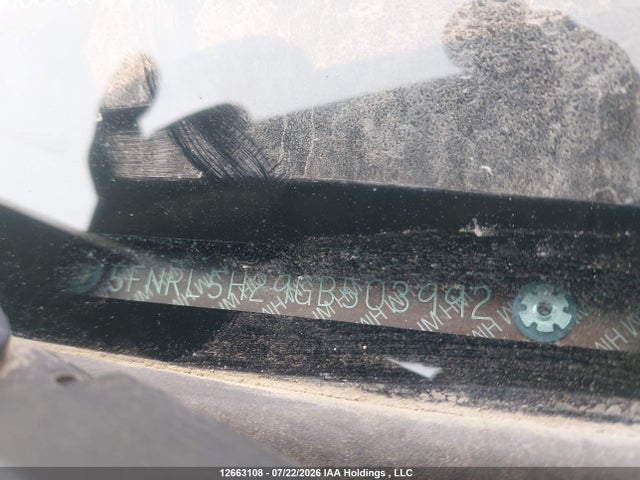 5FNRL5H29GB503992 Honda ODYSSEY LX