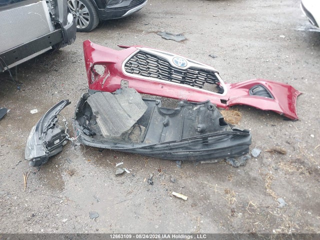 12663109 :رقم المزاد ، 5TDKBRCH5PS581432 vin ، 2023 Toyota Highlander Hybrid Hybrid مزاد بيع