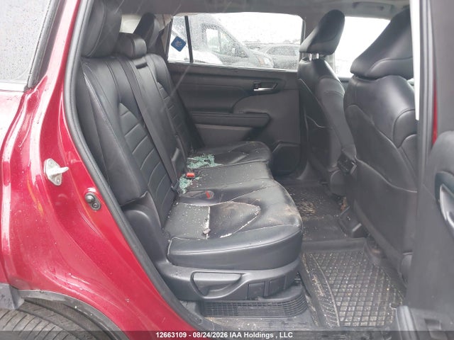 12663109 :رقم المزاد ، 5TDKBRCH5PS581432 vin ، 2023 Toyota Highlander Hybrid Hybrid مزاد بيع