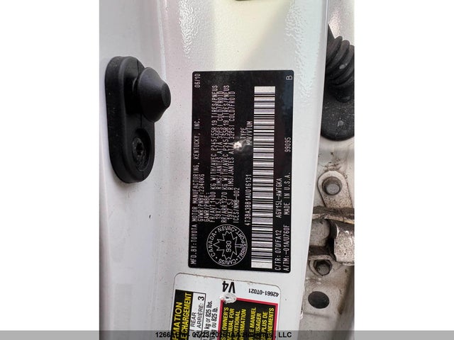 Aukcja sprzedaży 2010 Toyota Venza, vin: 4T3BA3BB1AU016131, numer aukcji: 12663111
