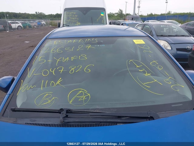 12663127 :رقم المزاد ، VNKKTUD30FA047826 vin ، 2015 Toyota Yaris مزاد بيع
