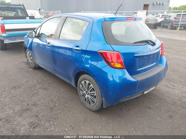 12663127 :رقم المزاد ، VNKKTUD30FA047826 vin ، 2015 Toyota Yaris مزاد بيع