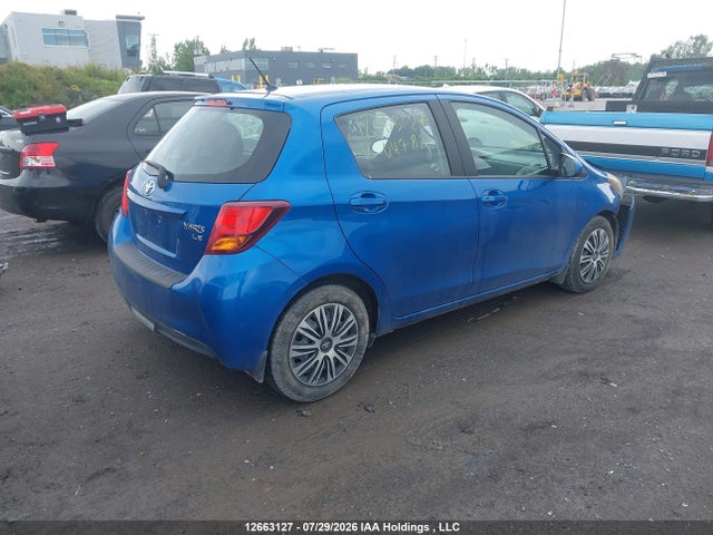 12663127 :رقم المزاد ، VNKKTUD30FA047826 vin ، 2015 Toyota Yaris مزاد بيع