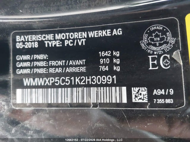 Mini 3 Door Cooper 2019 WMWXP5C51K2H30991 Image 9
