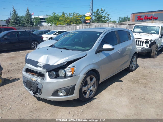 Aukcja sprzedaży 2015 Chevrolet Sonic Lt Auto/lt Manual, vin: 1G1JC6SH7F4195297, numer aukcji: 12663164