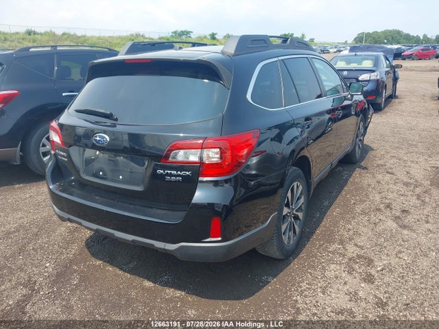 Продажа на аукционе авто 2015 Subaru Outback 3.6r Limited Package, vin: 4S4BSFNC9F3221818, номер лота: 12663191