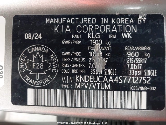 KIA SELTOS S 2025 KNDEUCAA4S7712752 Image 19