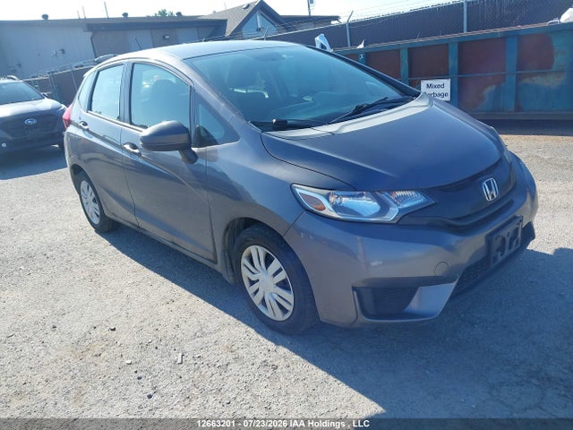 2015 Honda Fit Lx მანქანა იყიდება აუქციონზე, vin: 3HGGK5H55FM109504, აუქციონის ნომერი: 12663201