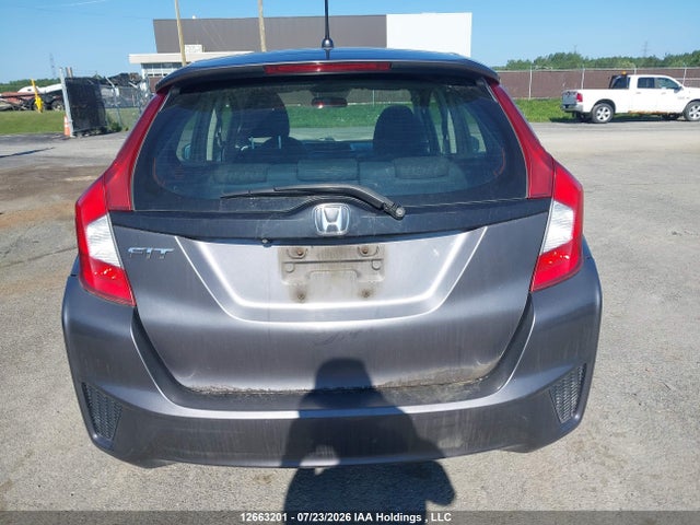 2015 Honda Fit Lx მანქანა იყიდება აუქციონზე, vin: 3HGGK5H55FM109504, აუქციონის ნომერი: 12663201