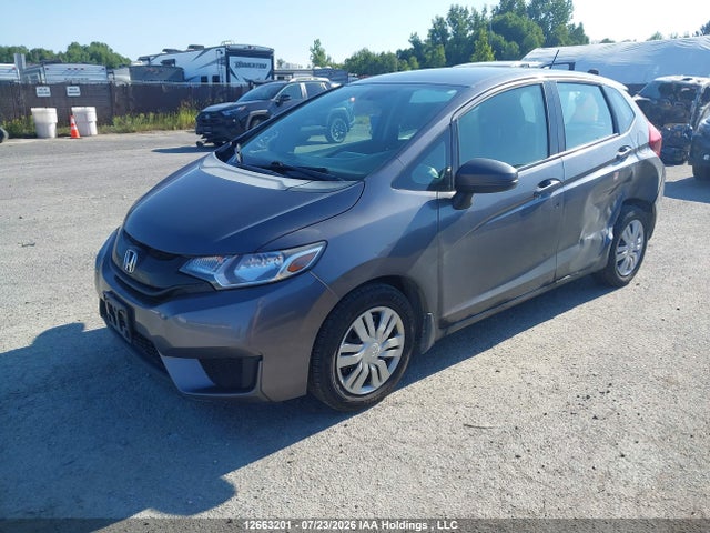 2015 Honda Fit Lx მანქანა იყიდება აუქციონზე, vin: 3HGGK5H55FM109504, აუქციონის ნომერი: 12663201