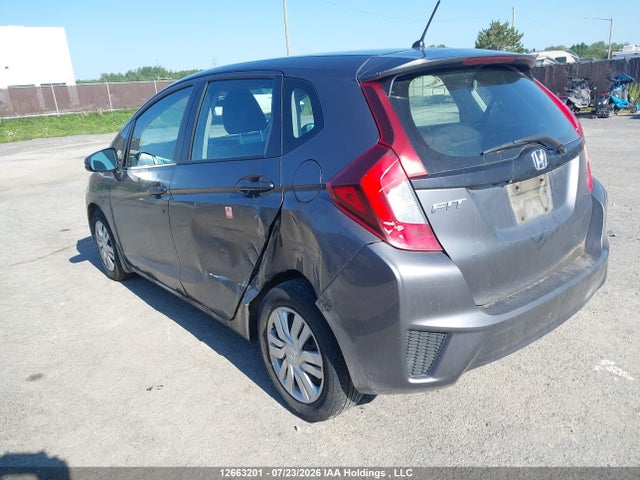 2015 Honda Fit Lx მანქანა იყიდება აუქციონზე, vin: 3HGGK5H55FM109504, აუქციონის ნომერი: 12663201