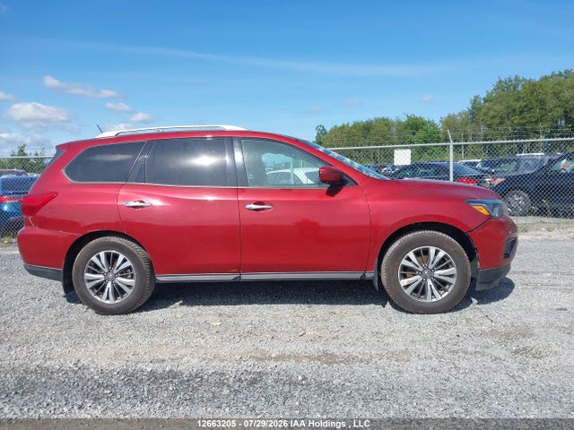 12663205 :رقم المزاد ، 5N1DR2MM5HC640209 vin ، 2017 Nissan Pathfinder S/sv/sl/platinum مزاد بيع