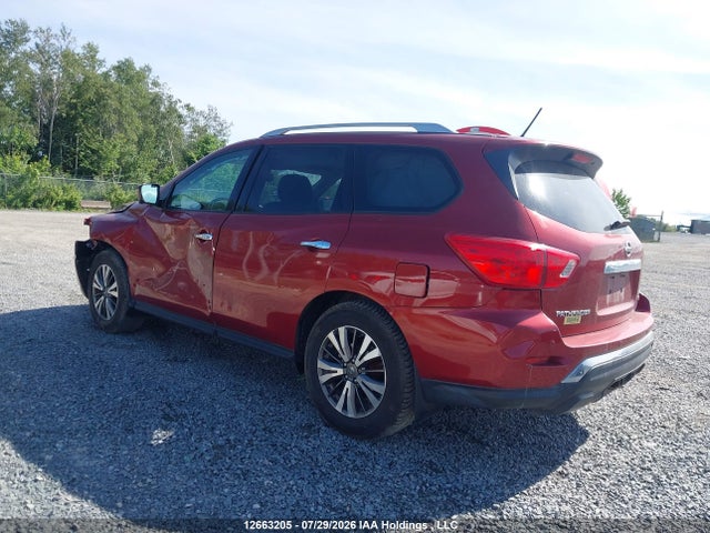 12663205 :رقم المزاد ، 5N1DR2MM5HC640209 vin ، 2017 Nissan Pathfinder S/sv/sl/platinum مزاد بيع