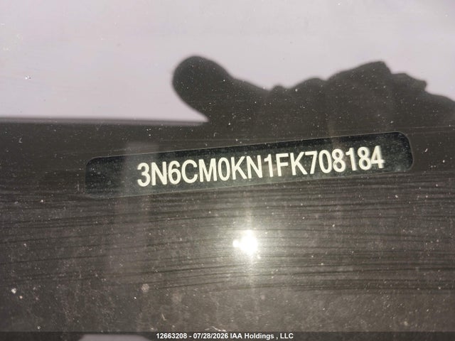 Aukcja sprzedaży 2015 Nissan Nv200 2.5s/2.5sv, vin: 3N6CM0KN1FK708184, numer aukcji: 12663208