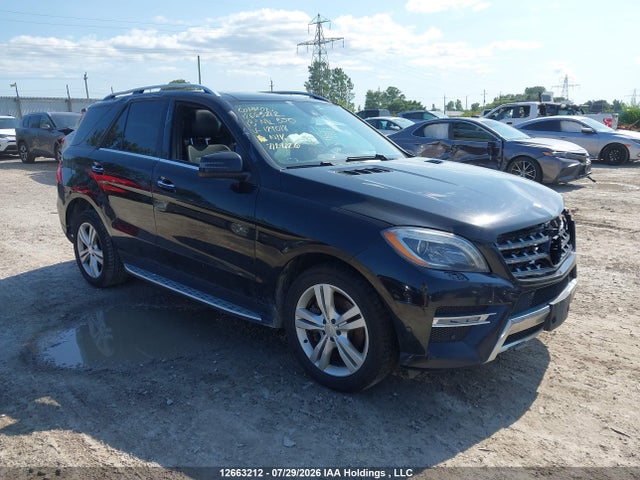12663212 :رقم المزاد ، 4JGDA2EB4DA129018 vin ، 2013 Mercedes-benz Ml 350 Bluetec مزاد بيع