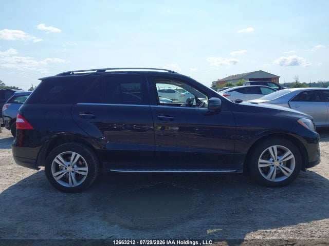 12663212 :رقم المزاد ، 4JGDA2EB4DA129018 vin ، 2013 Mercedes-benz Ml 350 Bluetec مزاد بيع