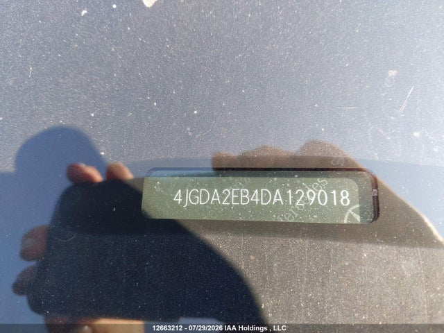 12663212 :رقم المزاد ، 4JGDA2EB4DA129018 vin ، 2013 Mercedes-benz Ml 350 Bluetec مزاد بيع